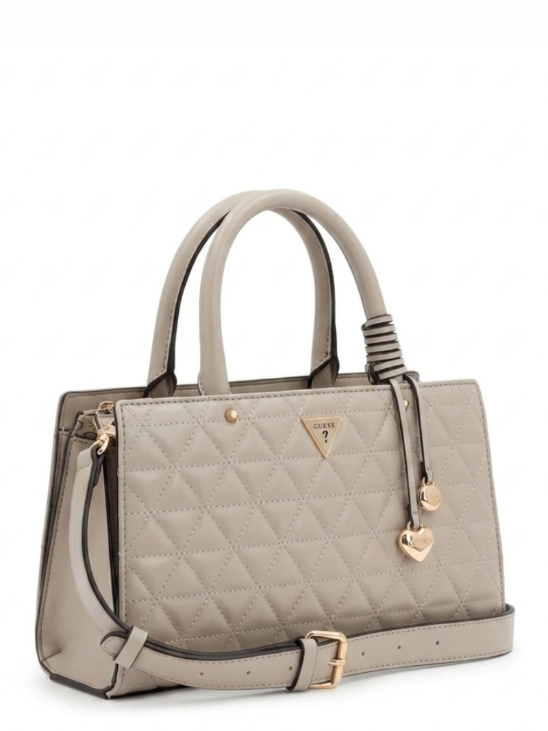 Bolsa Katy Satchel Nude- Guess