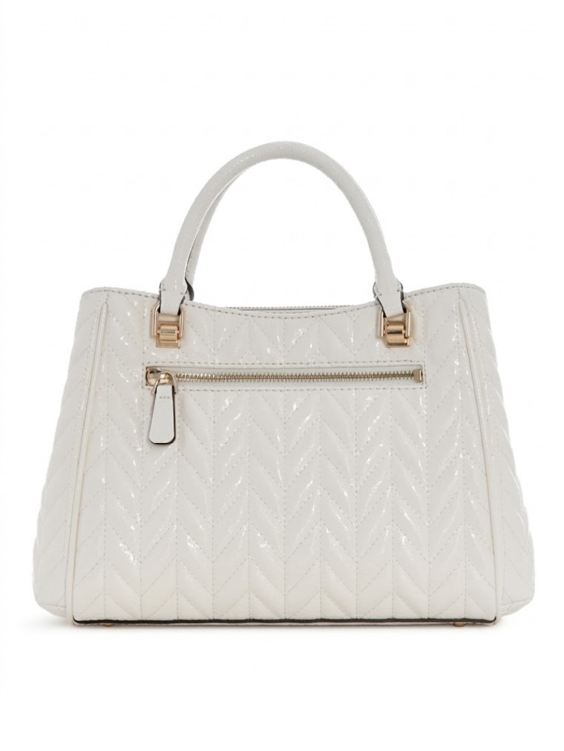 Bolsa de Mão Stacey Girlfriend Satchel Branca- Guess