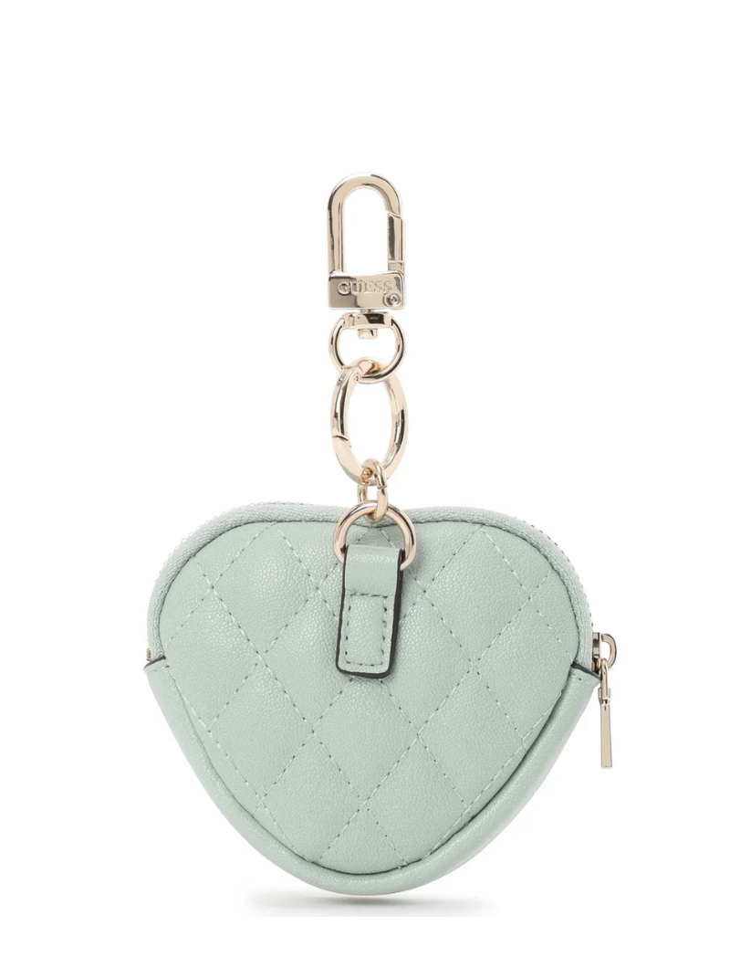 GUESS Heart Pouch Keychain
