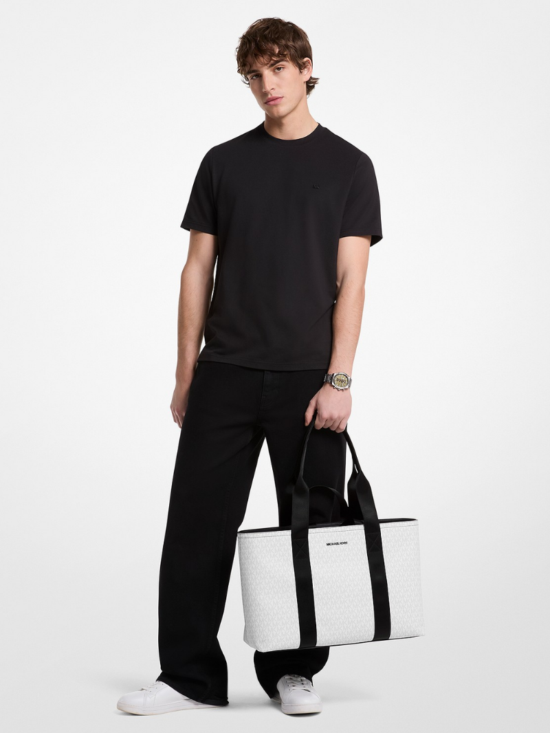 COOPER Bolsa Tote com Duas Alças e Zíper Masculina- Michael Kors