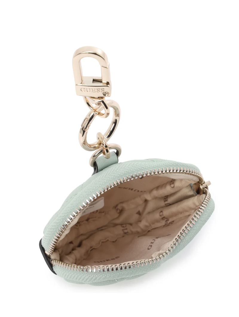 GUESS Heart Pouch Keychain