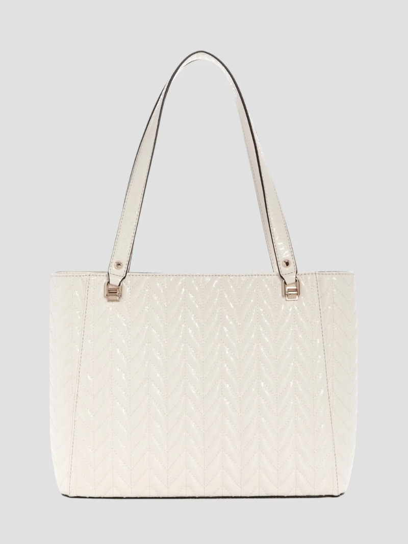 Bolsa Stacey Noel Tote Branca- Guess