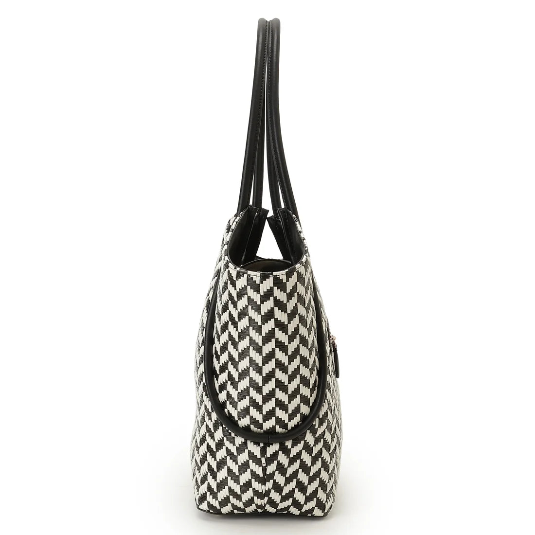 GUESS Tessi  2 In 1 Tote Black and White