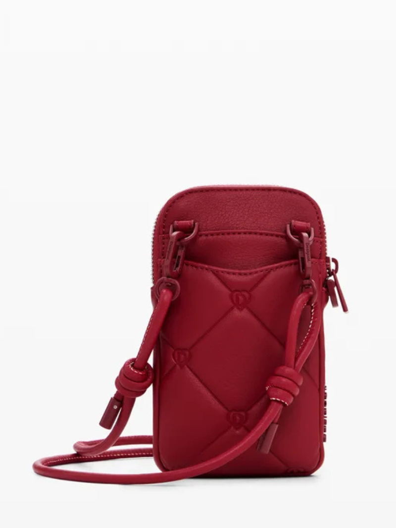 Porta Celular Acolchoado Vermelho- Desigual