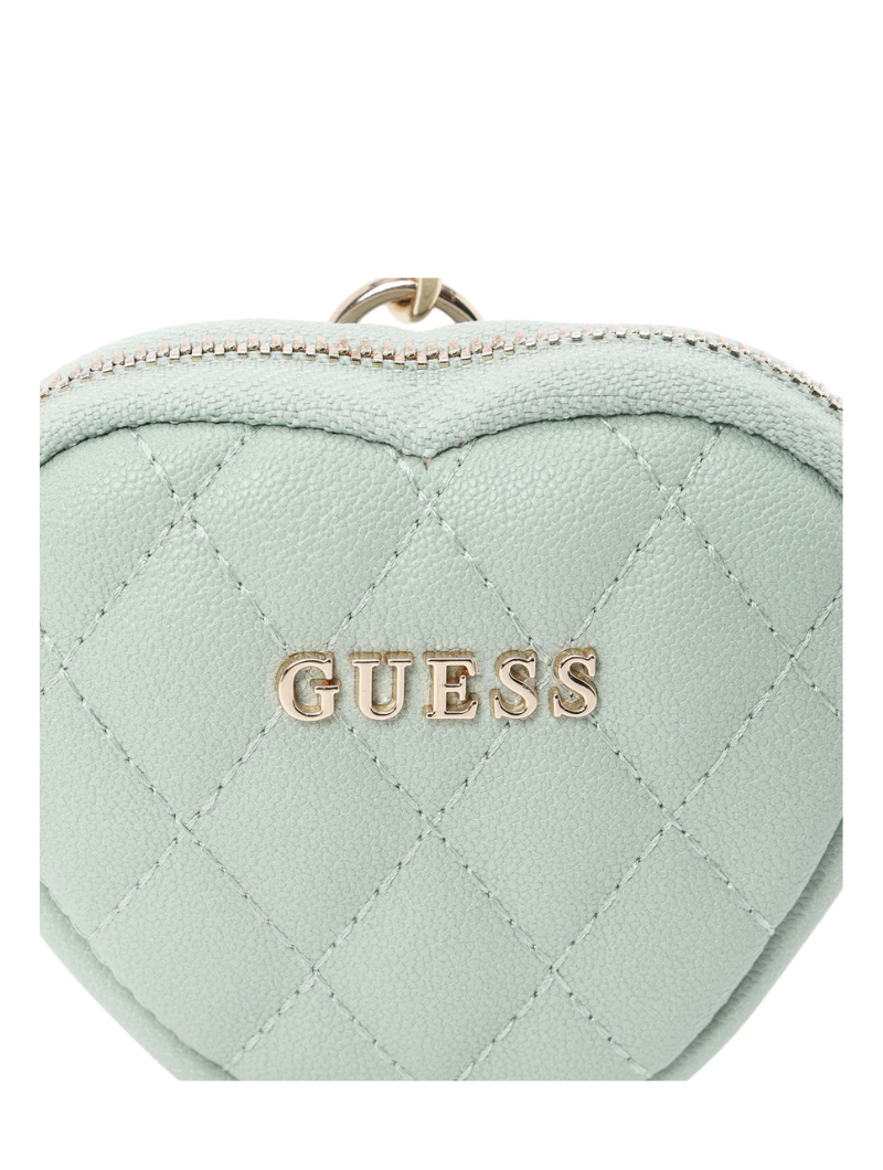 GUESS Heart Pouch Keychain
