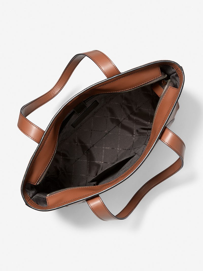 COOPER Tote de Couro com Bolsos para Commuter Masculina- Michael Kors