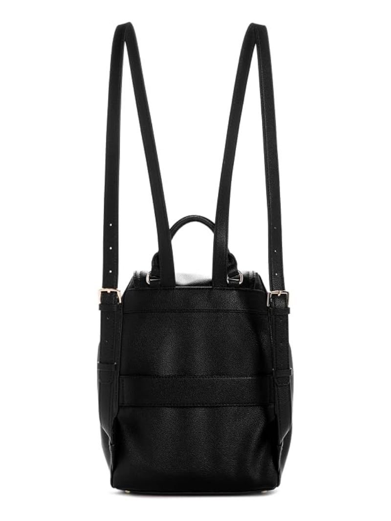 Mochila de Lazer Manhattan II com Lapela Preta- Guess