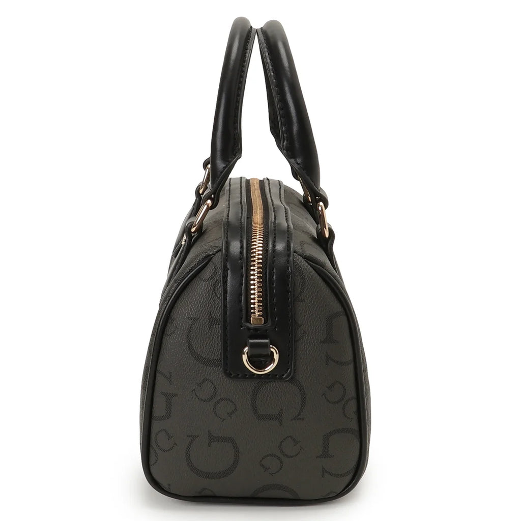 GUESS Wester Box Satchel Grey
