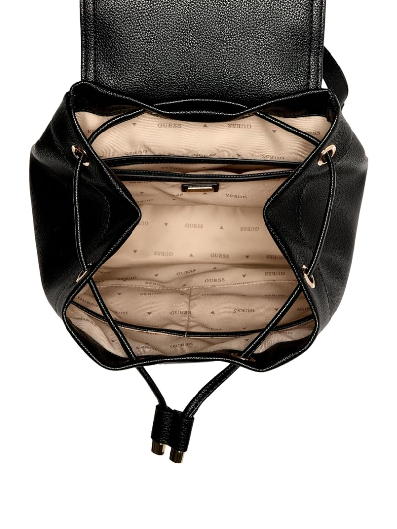 Mochila de Lazer Manhattan II com Lapela Preta- Guess