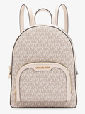 JAYCEE Mochila Média com Bolso com Zíper cor Nude- Michael Kors