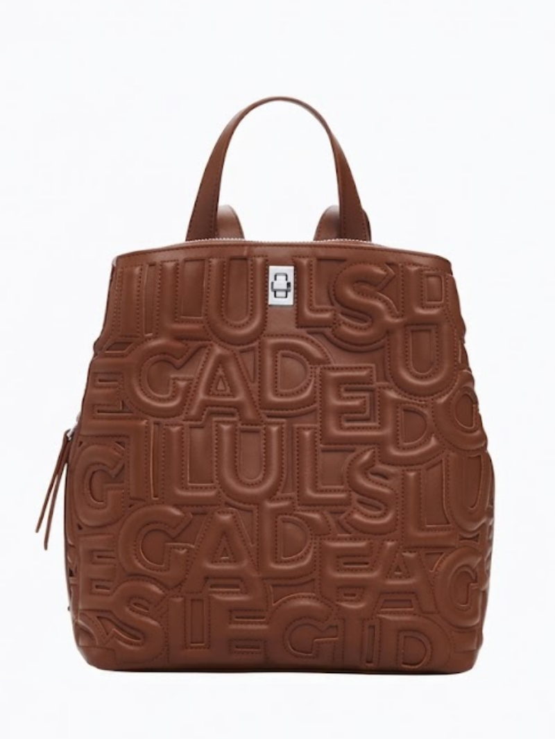 Mochila Média Maki Sumy Caramelo- Desigual