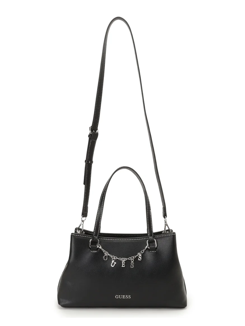 Bolsa Angelica Satchel Marrom- Guess