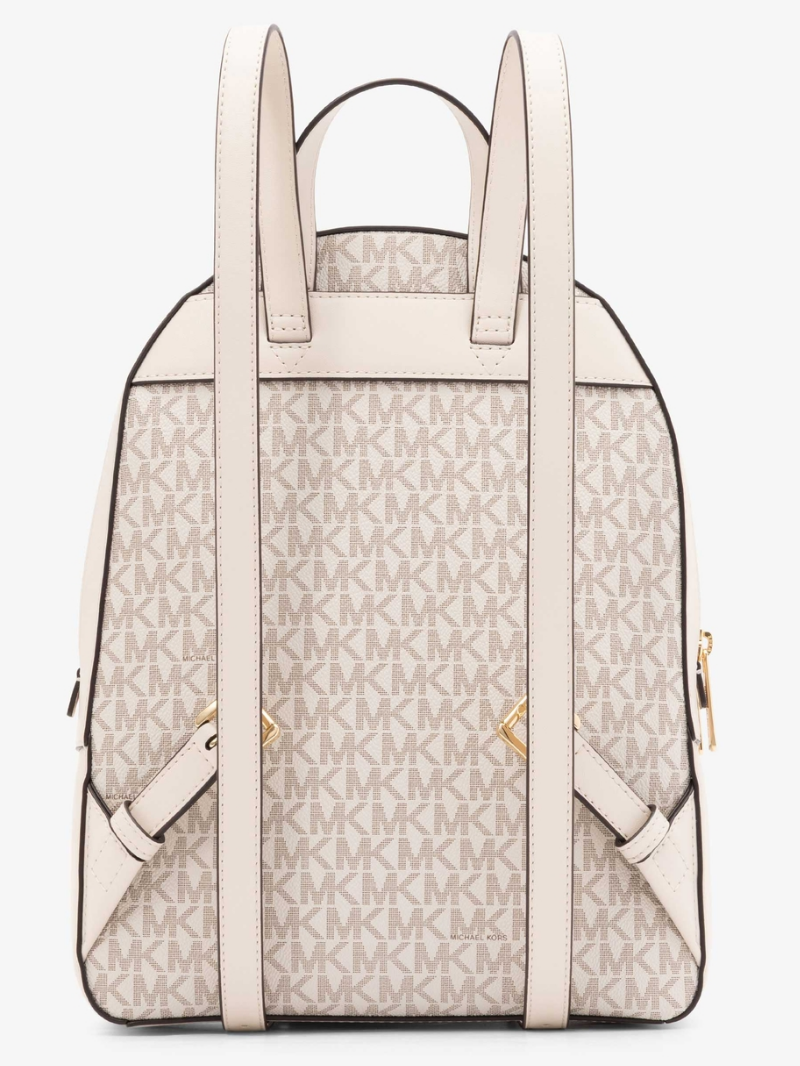 JAYCEE Mochila Média com Bolso com Zíper cor Nude- Michael Kors
