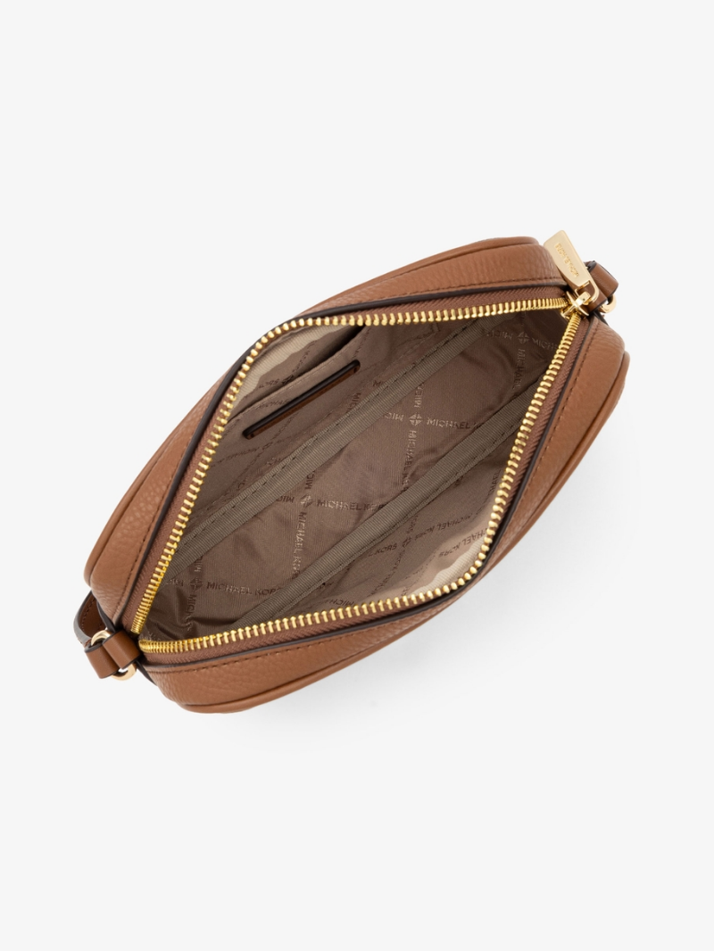 JET SET TRAVEL Camera Crossbody Small cor Latte- Michael Kors