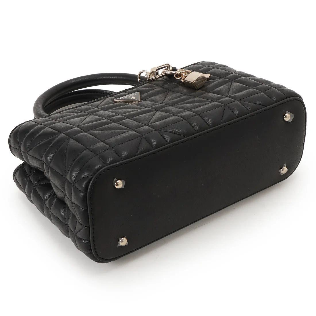 GUESS Edita Elite Satchel Off White