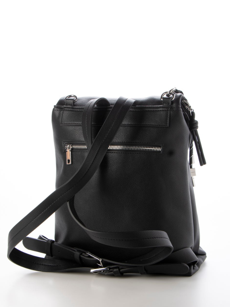 Mochila Média Half Hampton Preta- Desigual