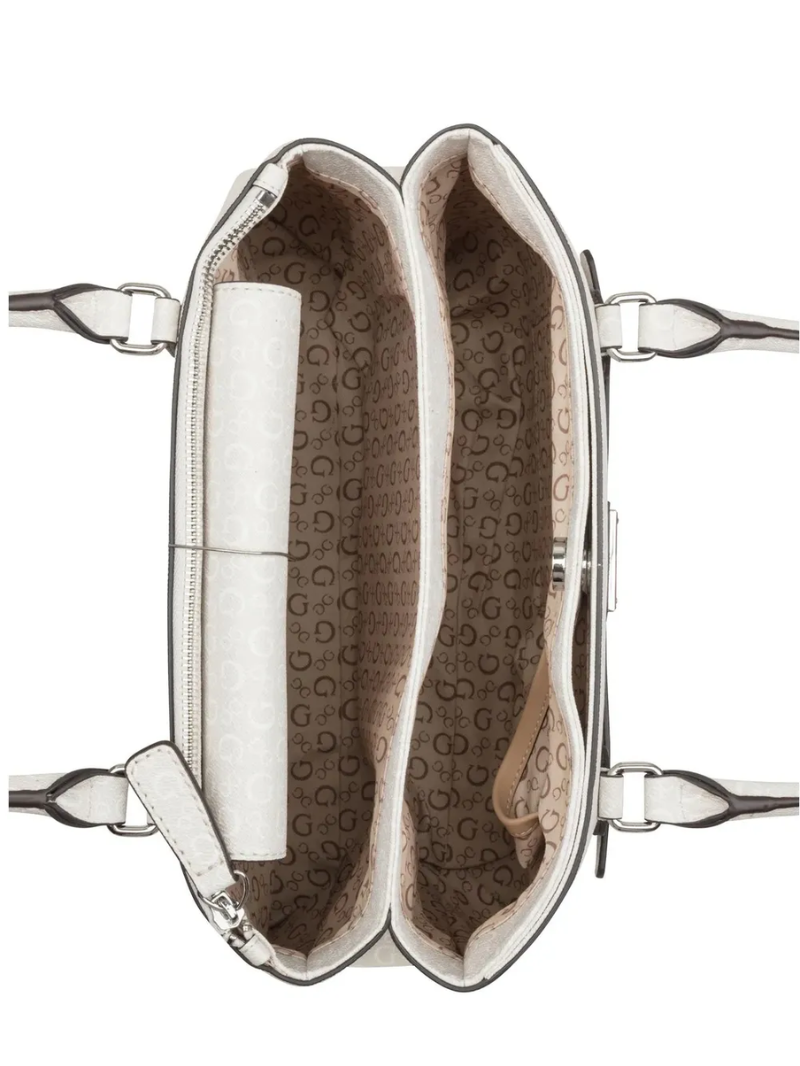 Bolsa Aria Satchel Branca- Guess