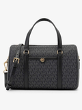 TRAVEL Bolsa Duffle Satchel Média Preta- Michael Kors