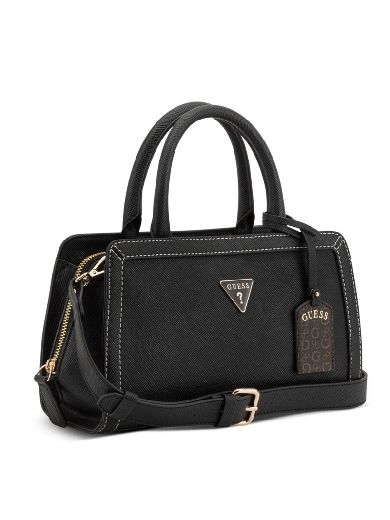 Bolsa Cadence Satchel Preta- Guess