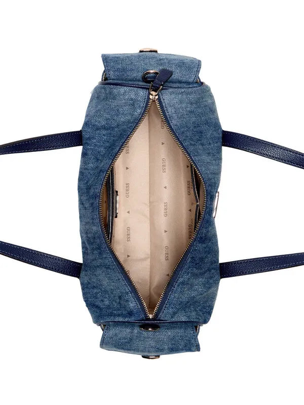 GUESS Kassie Small Box Satchel Jeans