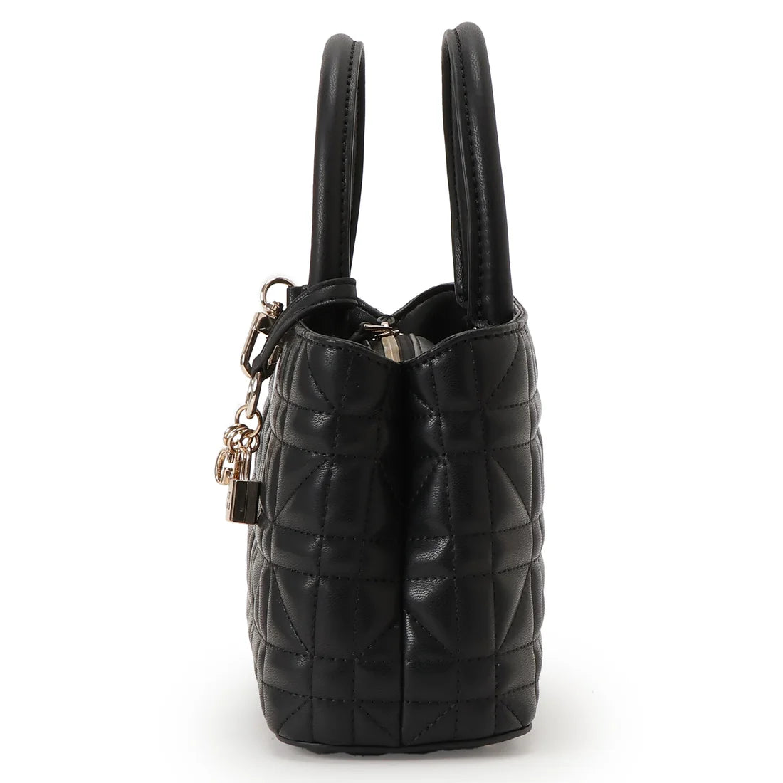 GUESS Edita Elite Satchel Off White