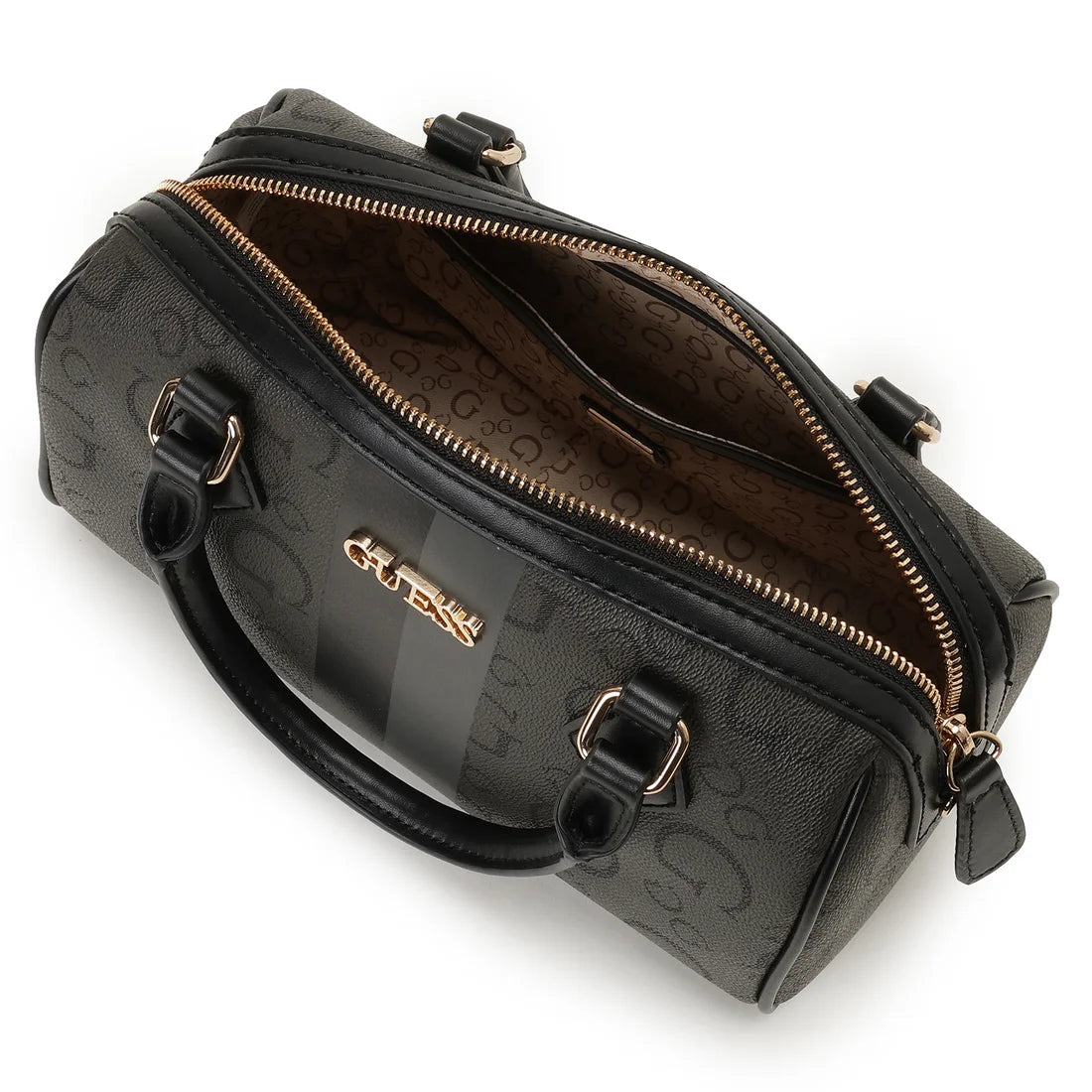 GUESS Wester Box Satchel Grey