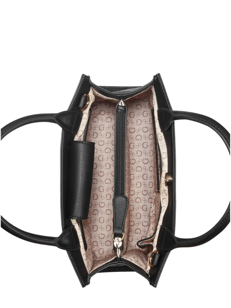 Bolsa Celestia Satchel Preta- Guess