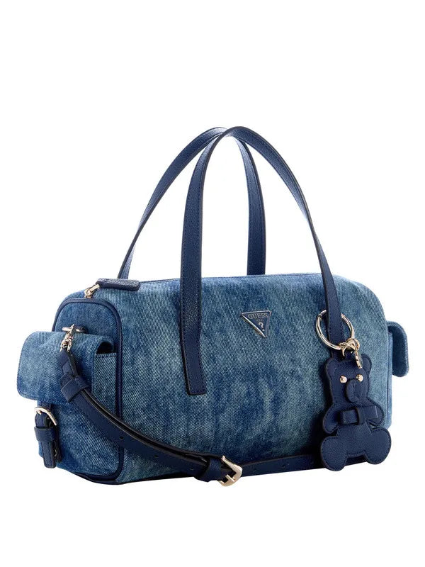 GUESS Kassie Small Box Satchel Jeans