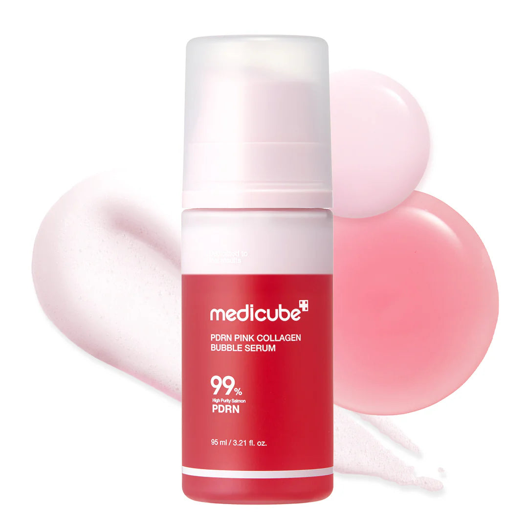 Medicube PDRN Pink Collagen Bubble Serum