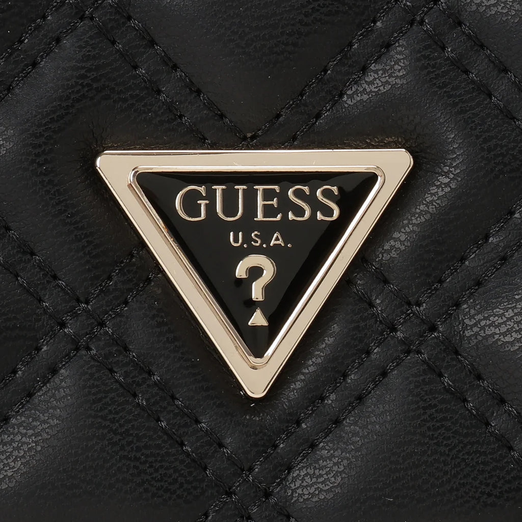 GUESS Giully Ii Top Handle Flap Black