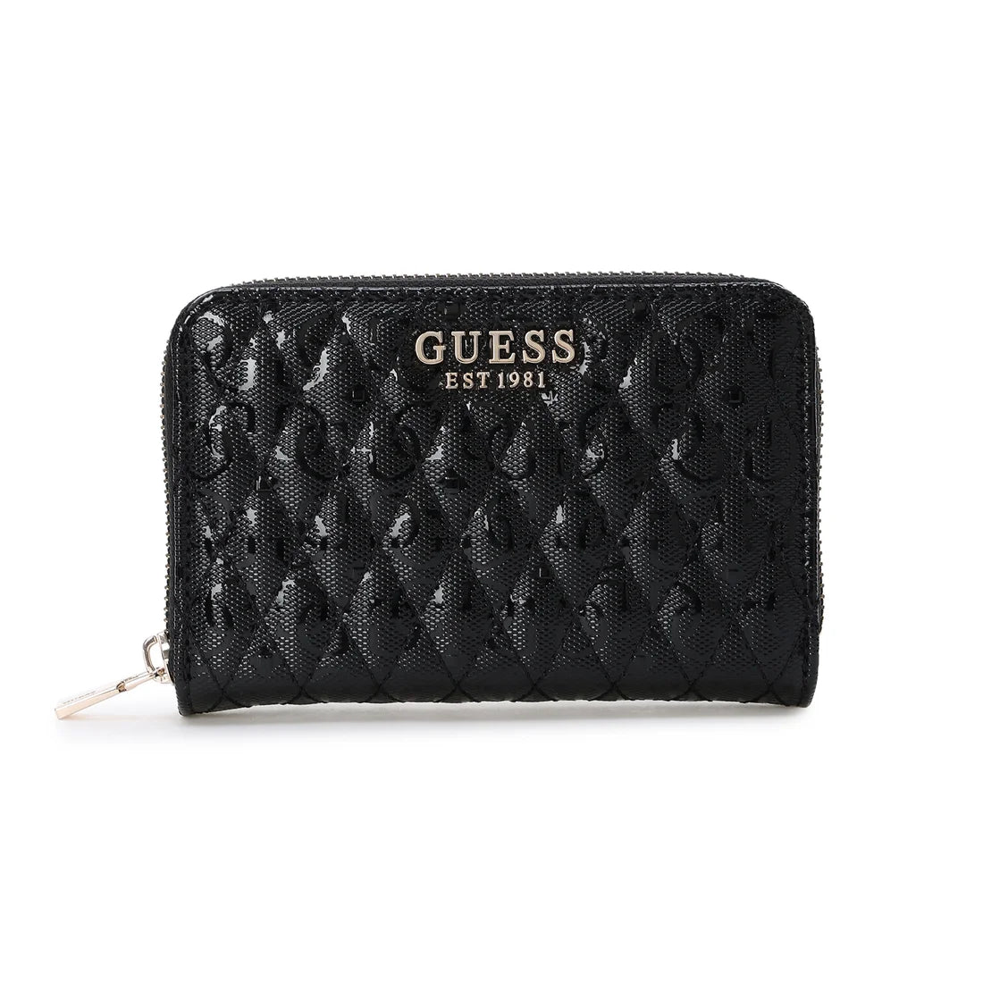 GUESS Betula Slg Medium Zip Around Black
