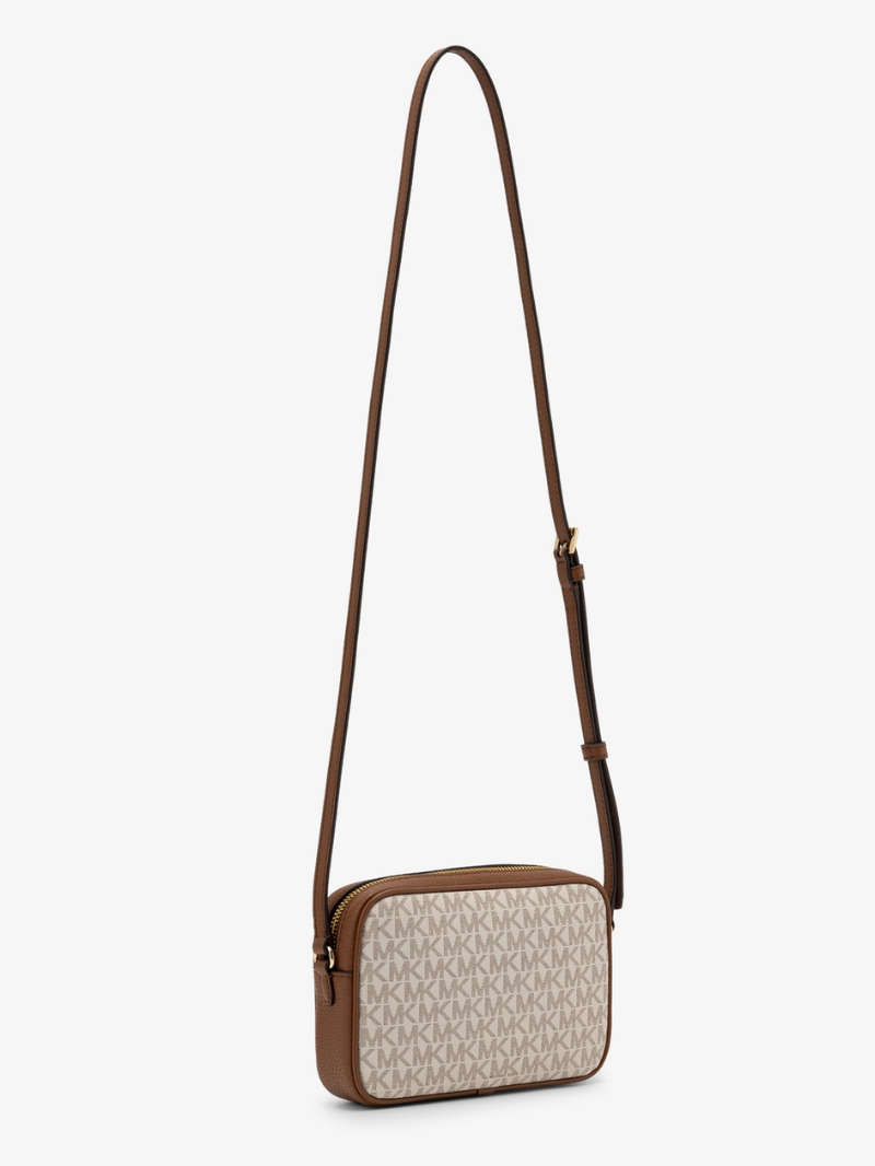 JET SET TRAVEL Camera Crossbody Small cor Latte- Michael Kors
