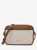 JET SET TRAVEL Camera Crossbody Small cor Latte- Michael Kors