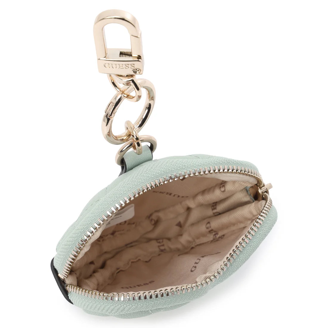 GUESS Heart Pouch Keychain