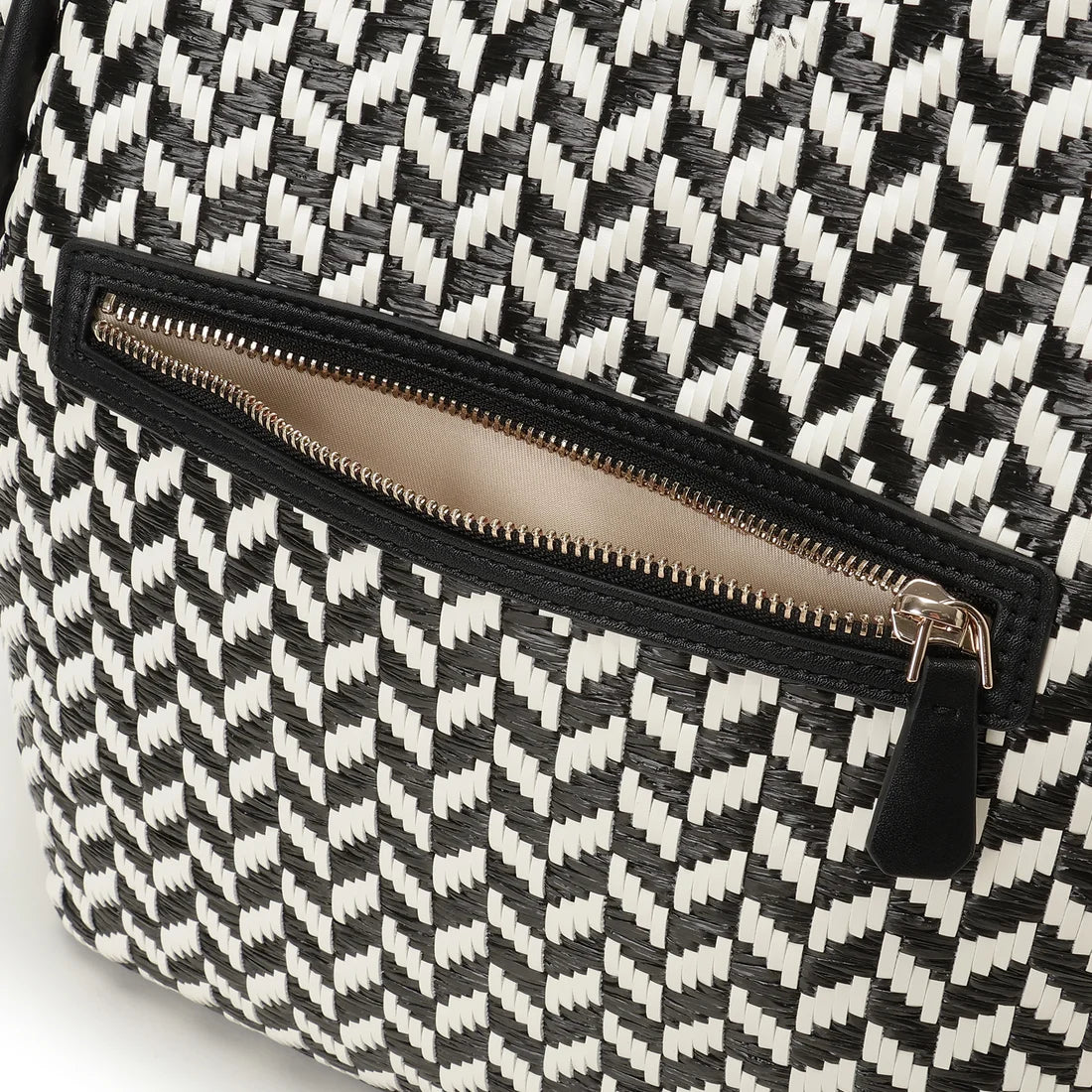 GUESS Tessi  2 In 1 Tote Black and White