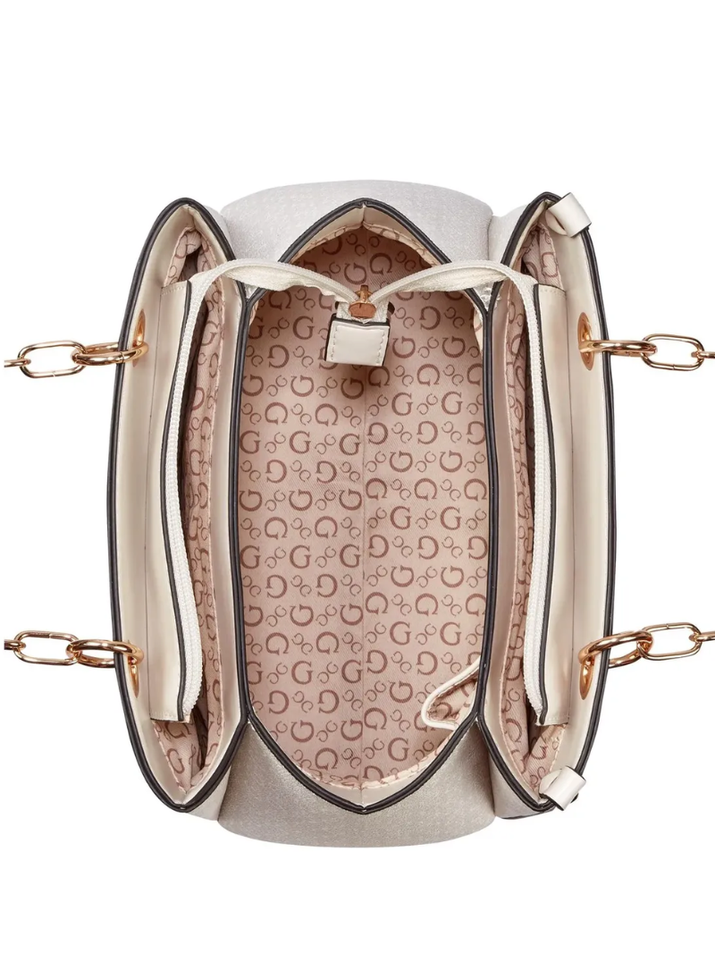 Bolsa Danica Satchel Branca- Guess