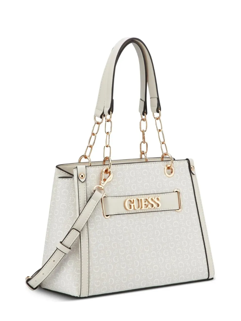 Bolsa Danica Satchel Branca- Guess