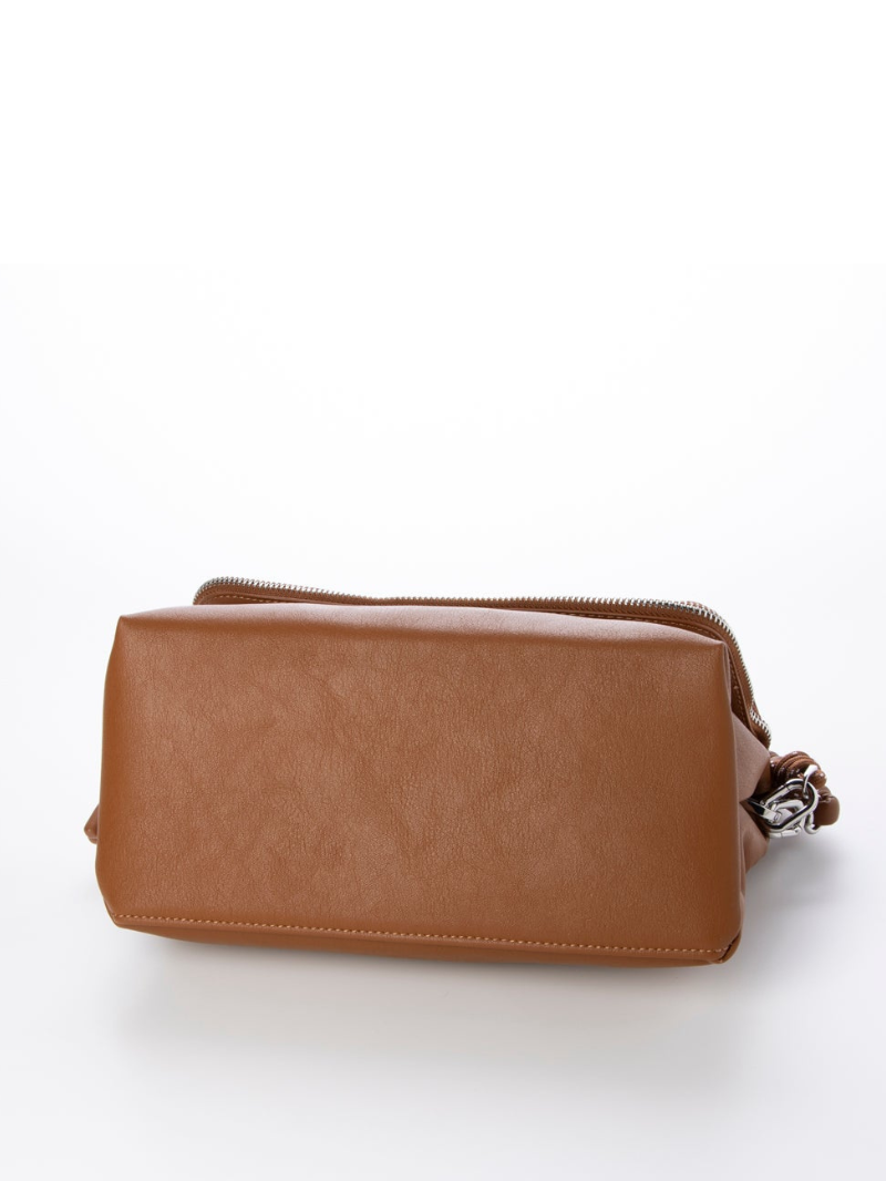 Bolsa Média Crossbody Venecia Marrom- Desigual