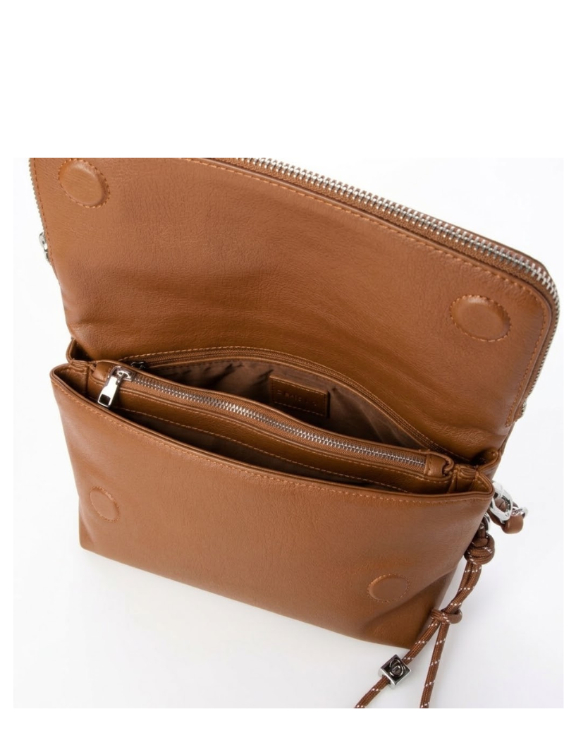 Bolsa Média Crossbody Venecia Marrom- Desigual