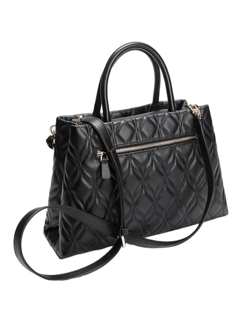 Bolsa Maxine Girlfriend Preta Satchel- Guess