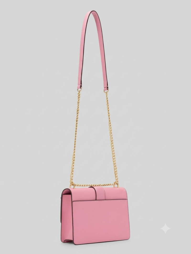 GREENWICH Bolsa Crossbody Pequena com Flap e Detalhes Florais- Michael Kors