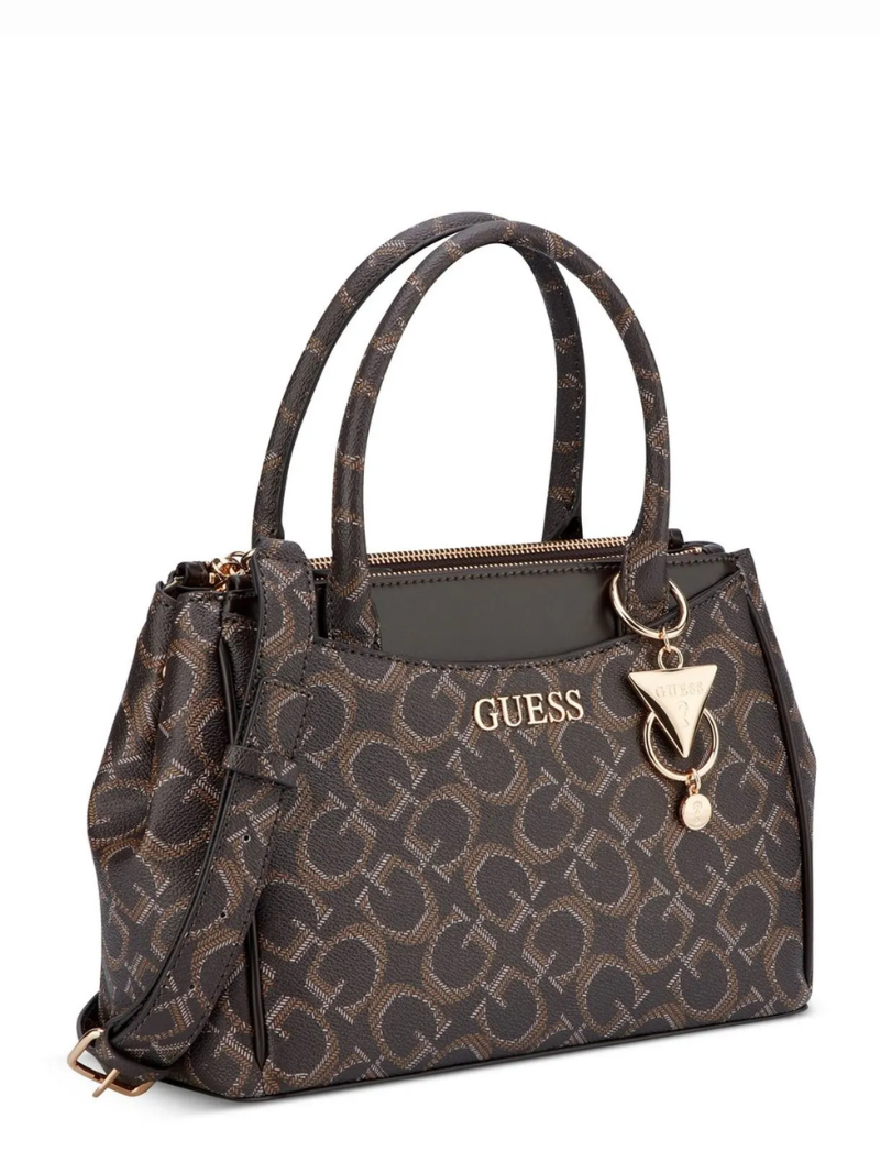 Bolsa Elliot Satchel Marrom- Guess