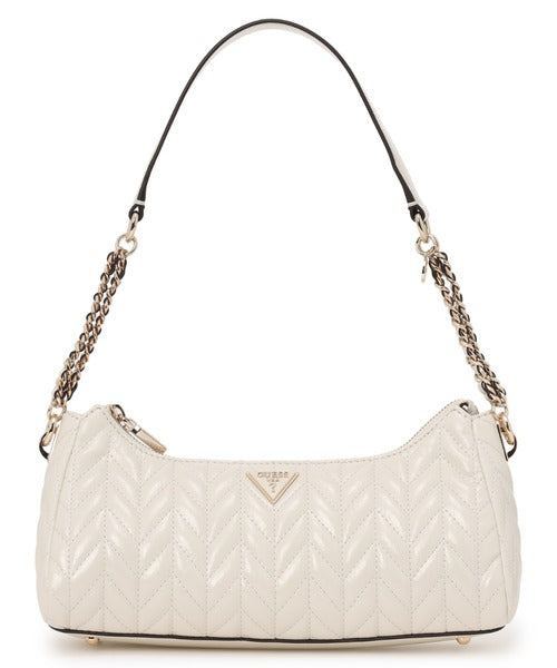 GUESS Cheryl Shoulder Bag Off White