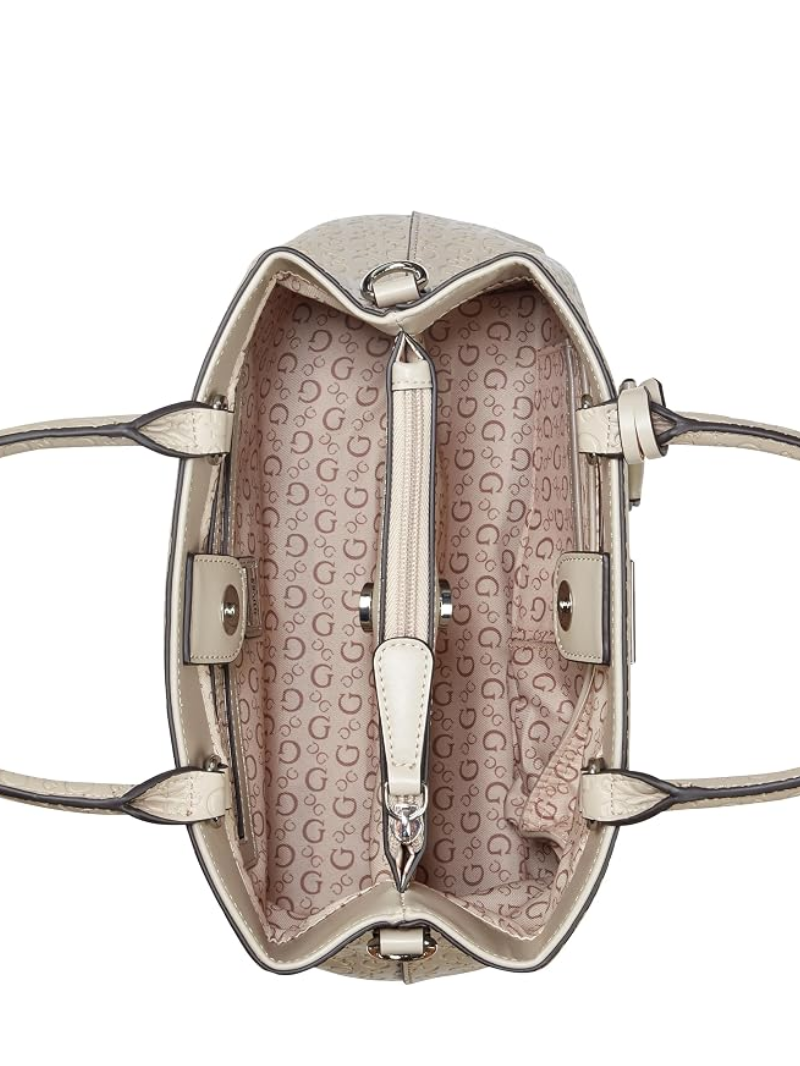 Bolsa Jillian Satchel Tote Bege- Guess