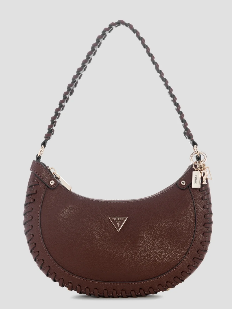 Bolsa de Ombro Petra Hobo Marrom- Guess