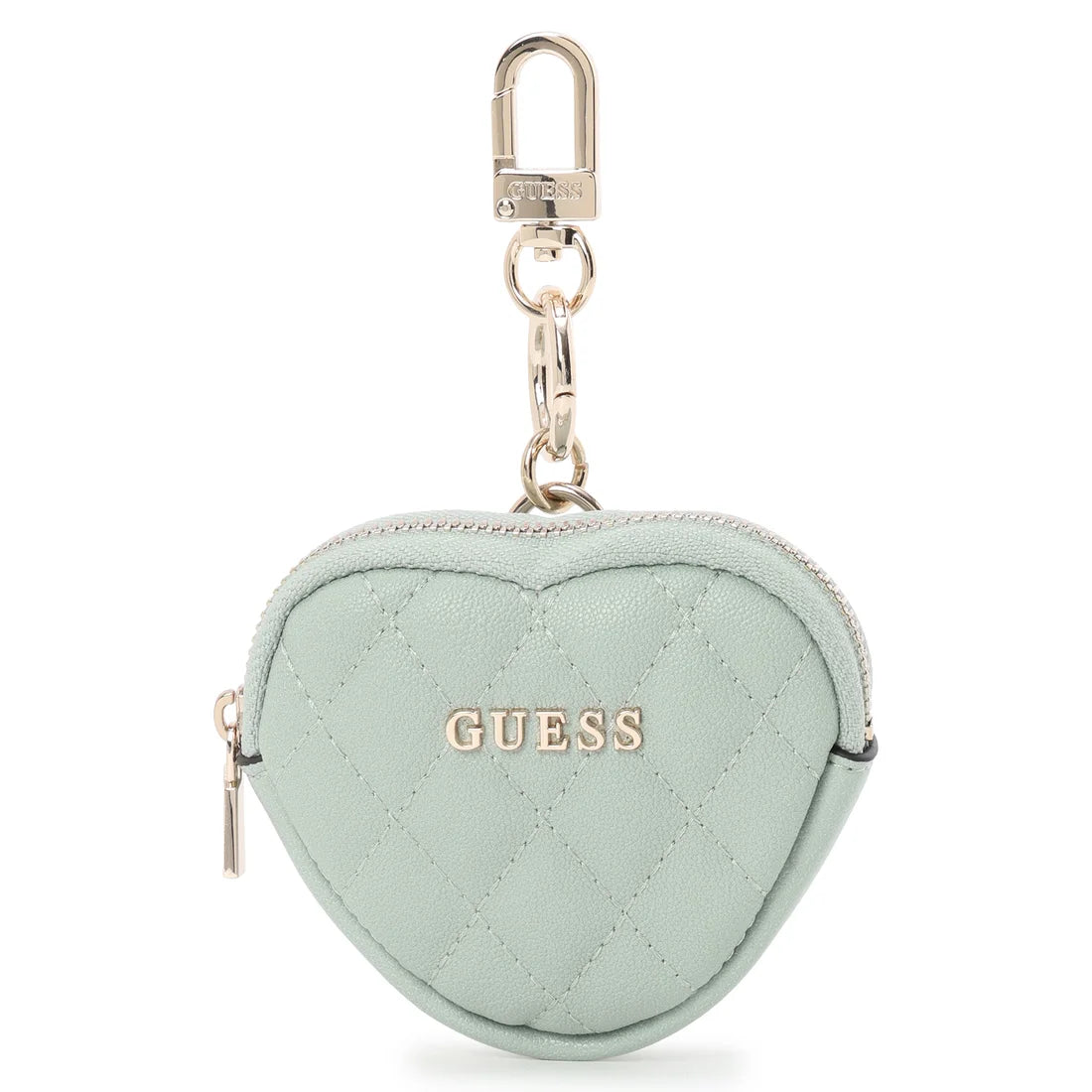 GUESS Heart Pouch Keychain