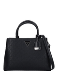 Bolsa Jillian Satchel Tote Preta- Guess