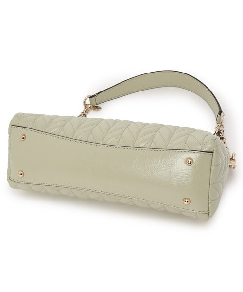 GUESS Cheryl Shoulder Bag Off White