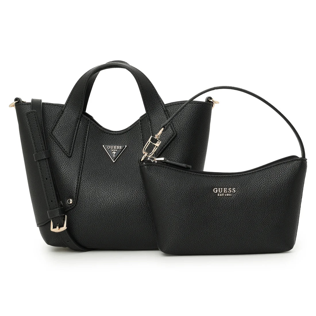 GUESS Darcy Mini Tote Black