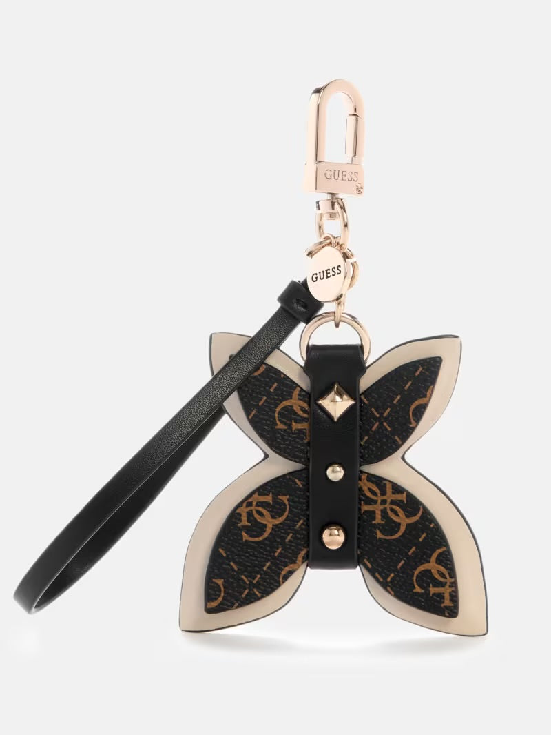 GUESS  Bag Charm Keychain Butterfly